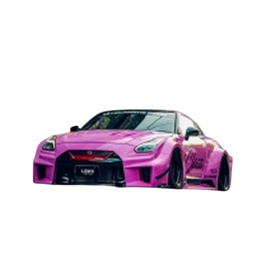 Solido - 1:18 Nissan GT-R (R35) Liberty Work Silhouette Body Kit Pink (2025)