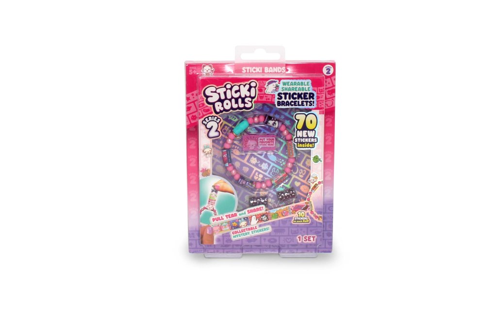 Sticki Rolls Sticki Bands Sticker Bracelets Series 2