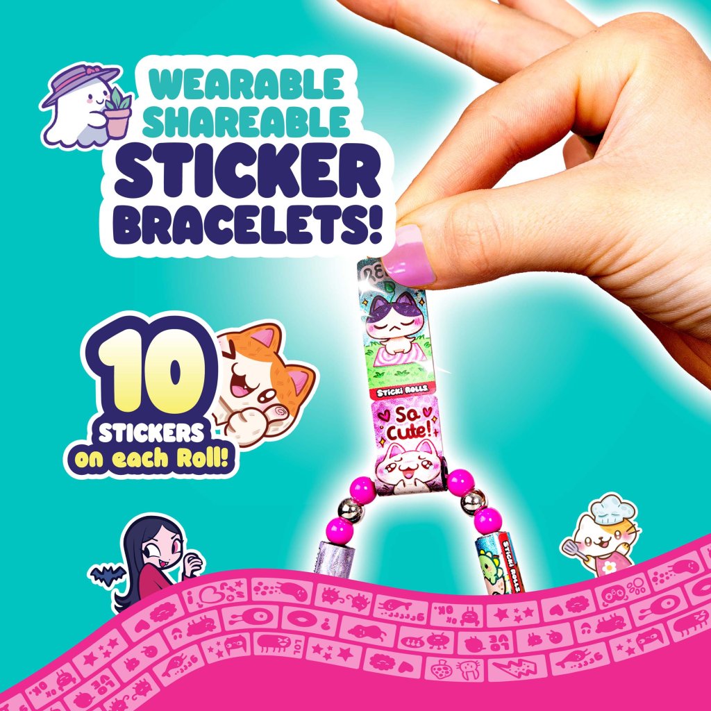 Sticki Rolls Sticki Book Pack Series 2