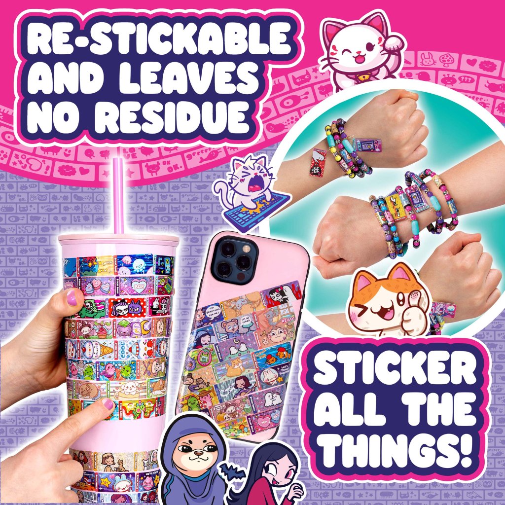 Sticki Rolls Sticki Book Pack Series 2