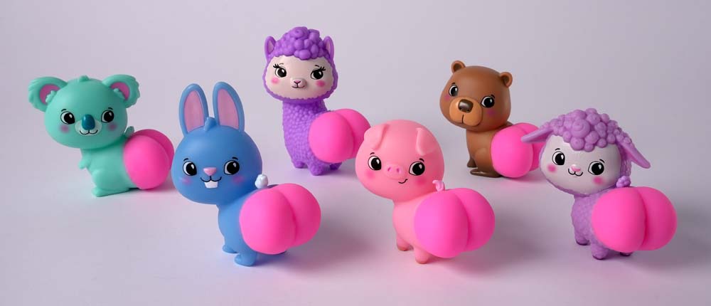 Squishy Tushy Toys 3" Single Blind Pack Series 1