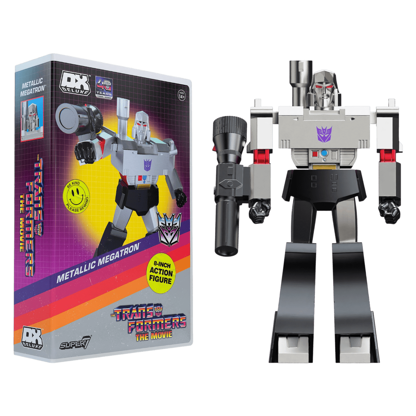 Transformers (1986) - Megatron Metallic DLX Figure