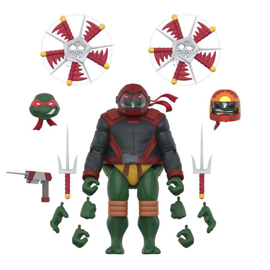 Teenage Mutant Ninja Turtles - Raphael (Road Gear) ULTIMATES! Action Figure