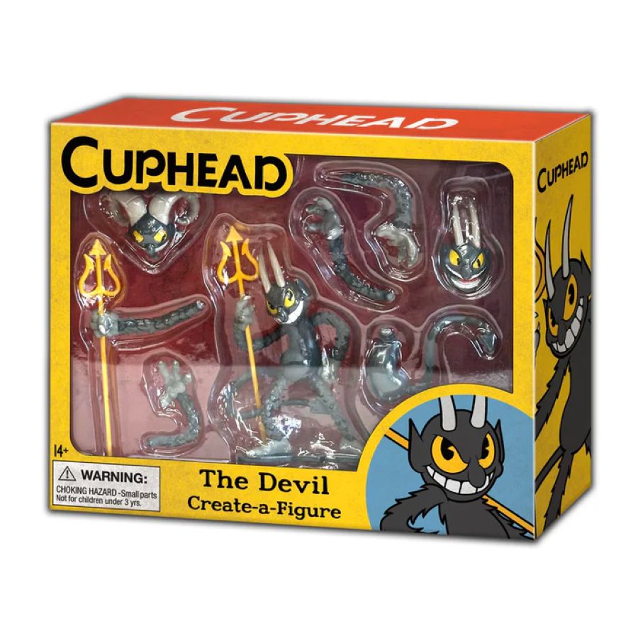 Cuphead - The Devil Create-A-Figure 4" Mini Figure