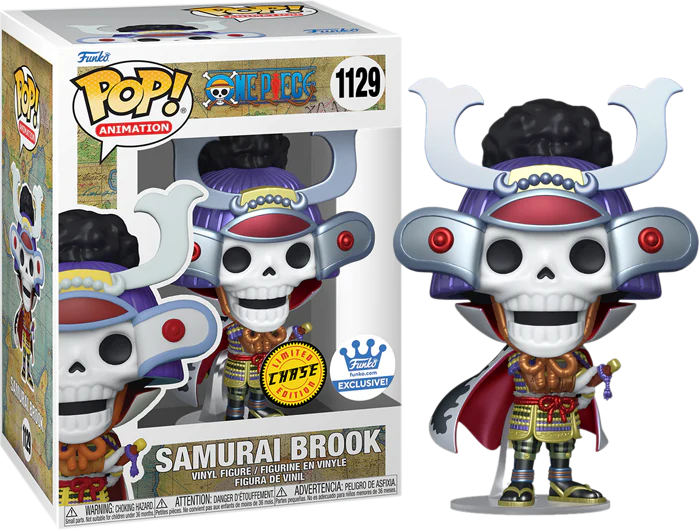 One Piece - Samurai Brook (Metallic) CHASE Pop! Vinyl #1129