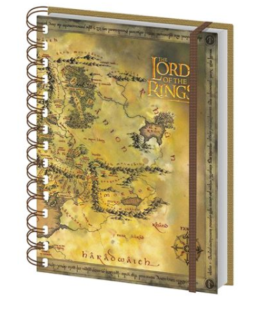 Lord of the Rings - Map - Wiro Notebook