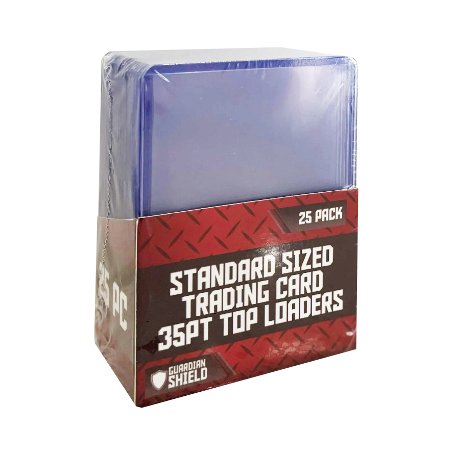 Guardian Shield Standard 35pt Top Loaders - 25pc Pack