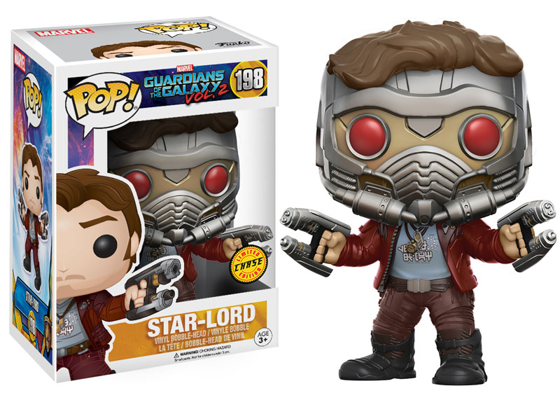 Guardians of the Galaxy: Vol. 2 - Star-Lord CHASE Pop! Vinyl #198