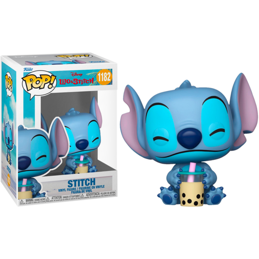 Lilo & Stitch - Stitch with Boba US Exclusive Pop! Vinyl