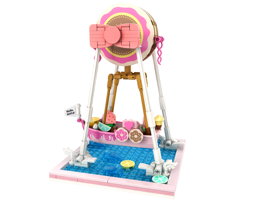 HELLO KITTY - YuMe Blocks Summer Wunderland- Hello Kitty Donut