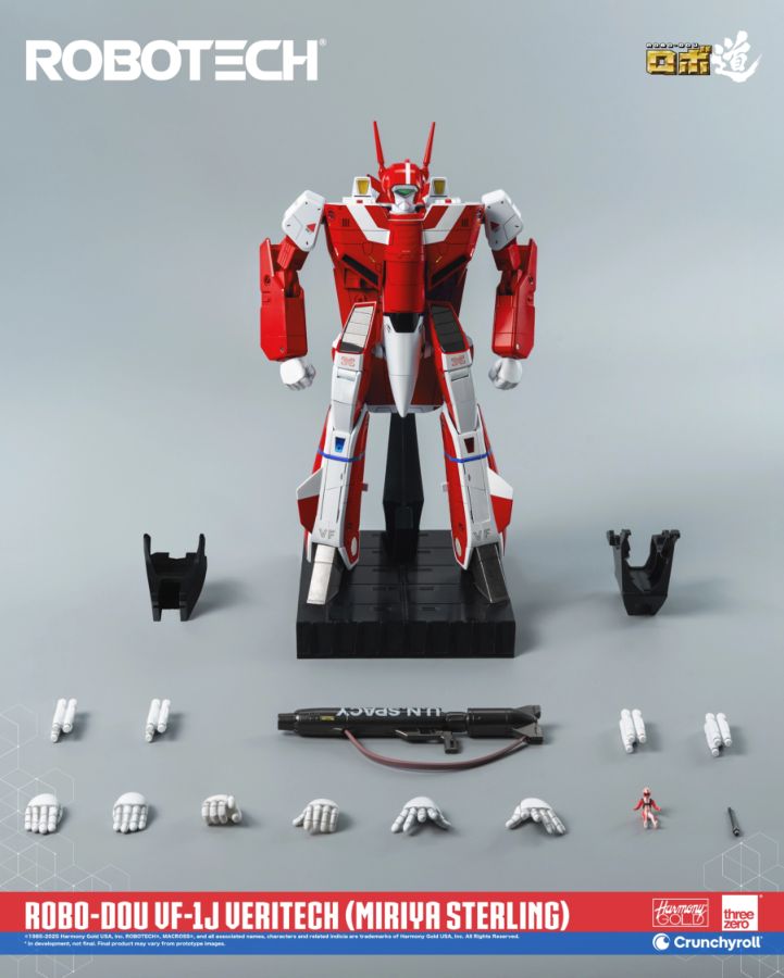Robo-Dou - Robotech VF-1J VeriTech (Miriya Sterling) 1:6 Scale Figure