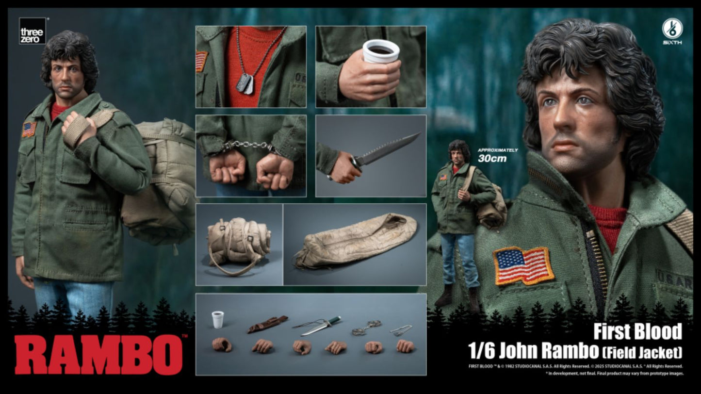 Rambo: First Blood - John Rambo (Field Jacket) 1:6 Scale Action Figure