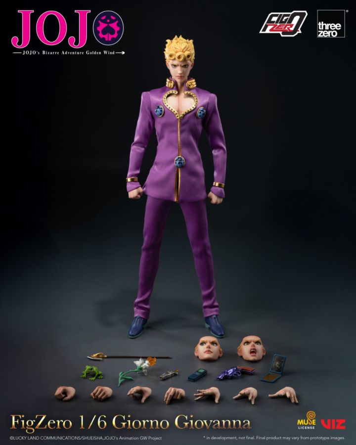 Jojo's Bizarre Adventure - Giorno Giovanna 1:6 Scale Action Figure