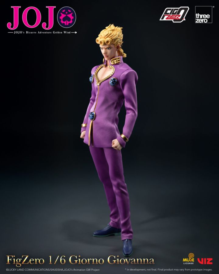 Jojo's Bizarre Adventure - Giorno Giovanna 1:6 Scale Action Figure