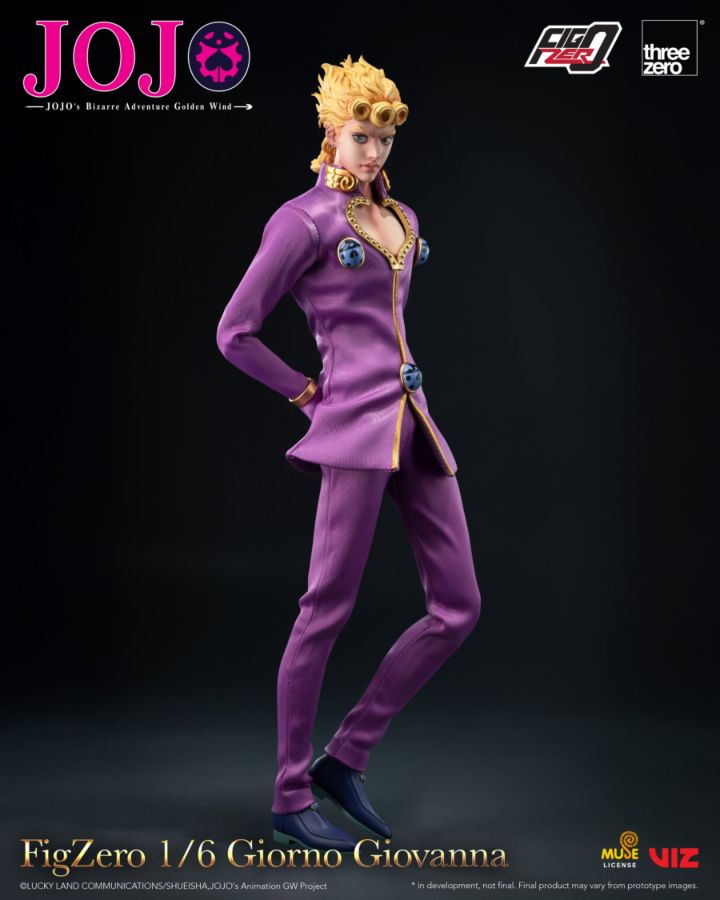 Jojo's Bizarre Adventure - Giorno Giovanna 1:6 Scale Action Figure