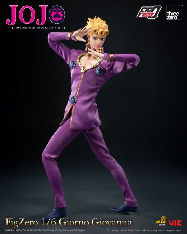Jojo's Bizarre Adventure - Giorno Giovanna 1:6 Scale Action Figure