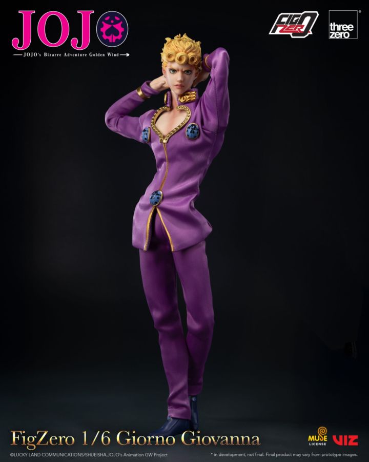 Jojo's Bizarre Adventure - Giorno Giovanna 1:6 Scale Action Figure
