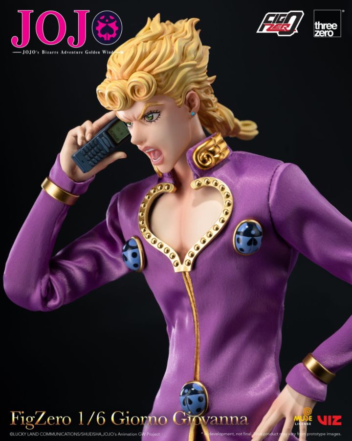 Jojo's Bizarre Adventure - Giorno Giovanna 1:6 Scale Action Figure
