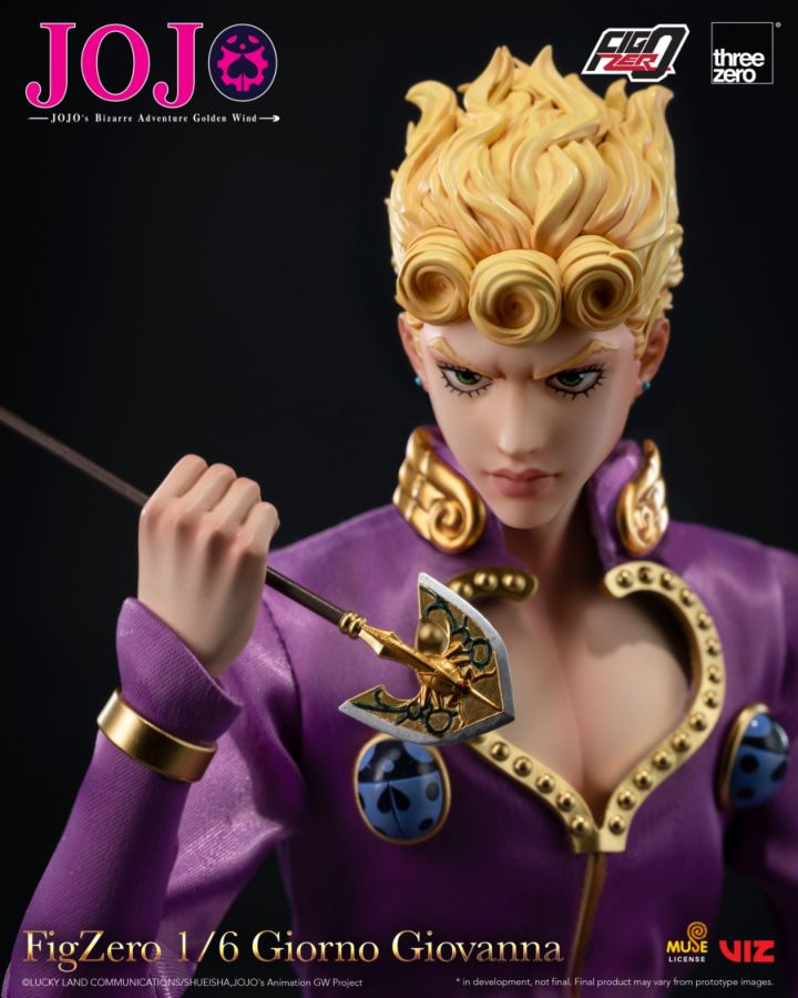 Jojo's Bizarre Adventure - Giorno Giovanna 1:6 Scale Action Figure
