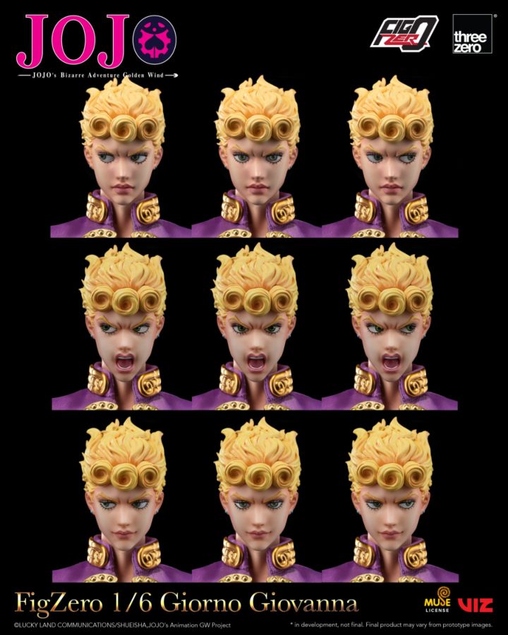 Jojo's Bizarre Adventure - Giorno Giovanna 1:6 Scale Action Figure
