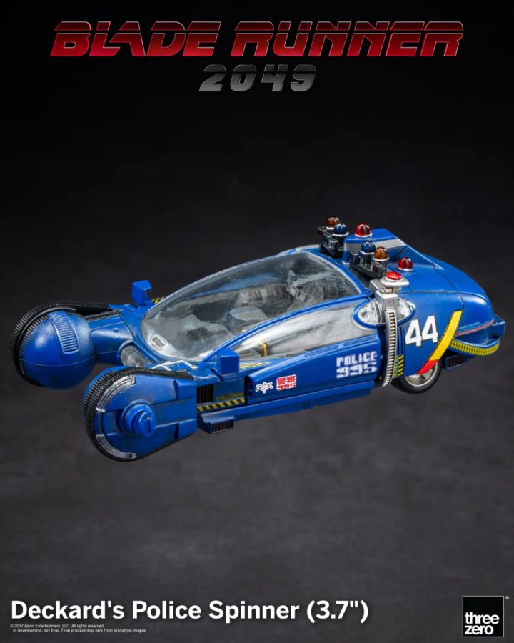 Blade Runner 2049 - Deckard's Police Spinner Replica (3.7")