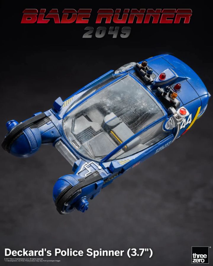 Blade Runner 2049 - Deckard's Police Spinner Replica (3.7")