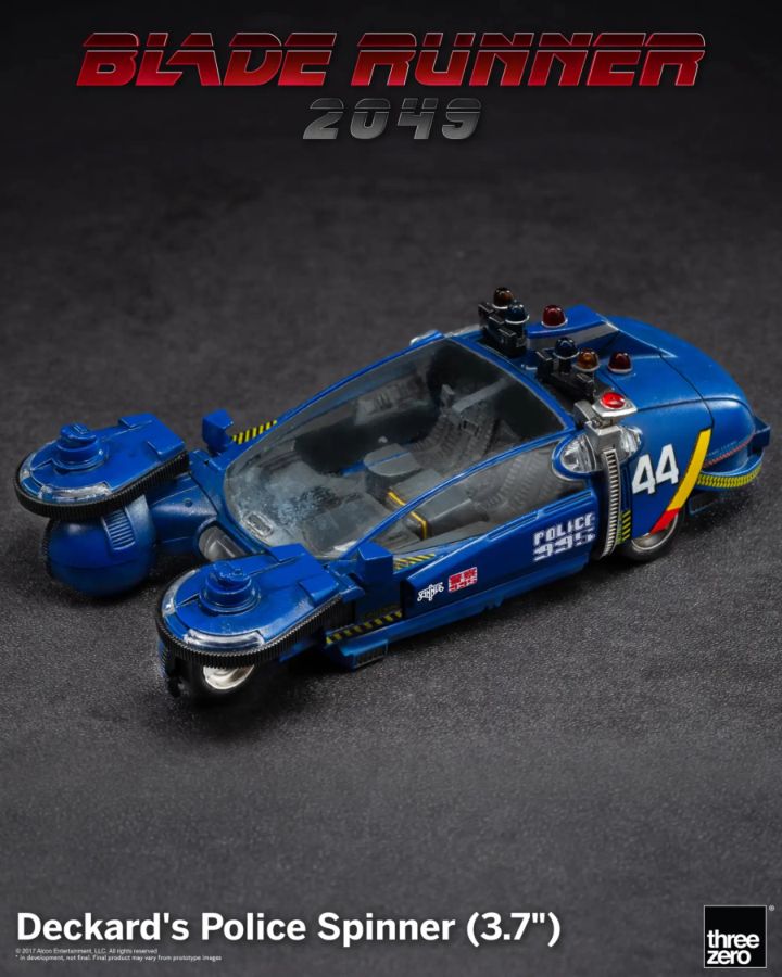 Blade Runner 2049 - Deckard's Police Spinner Replica (3.7")