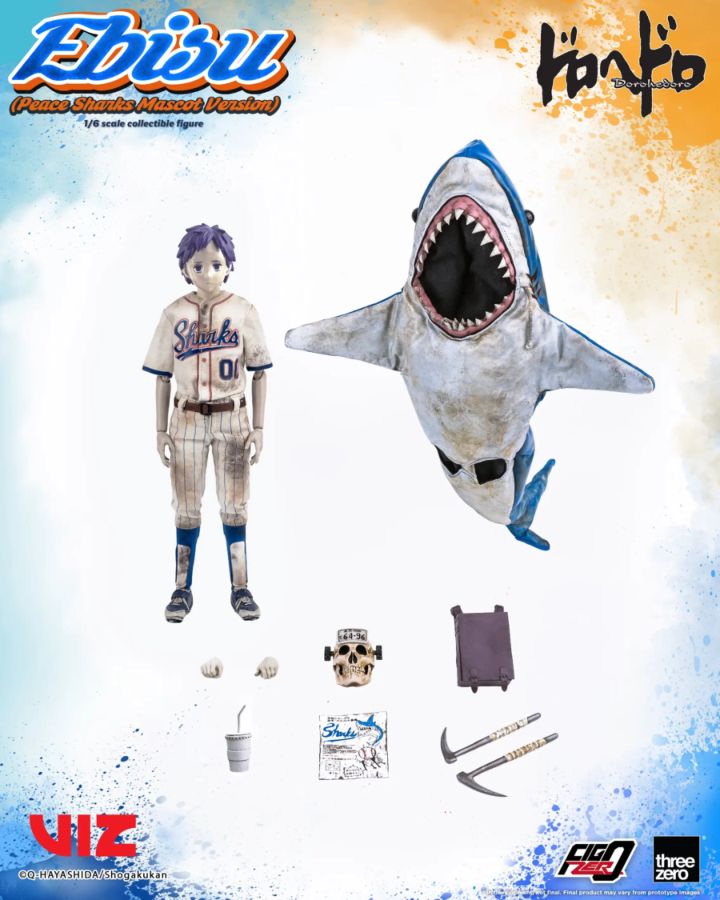 Dorohedoro - Ebisu (Peace Sharks Mascot Ver.) FigZERO