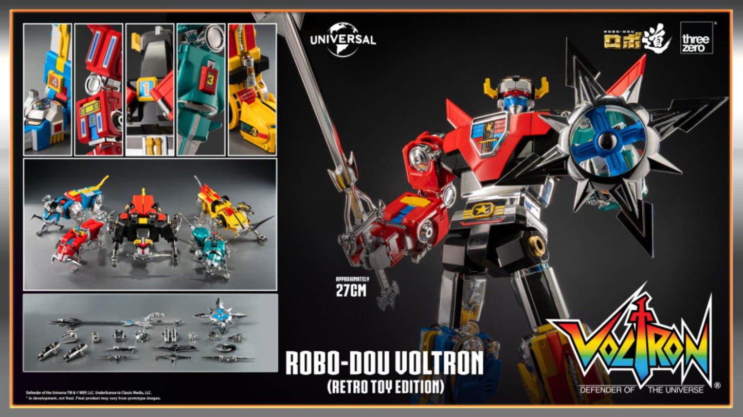 Robo Dou - Voltron Retro Toy Edition Figure