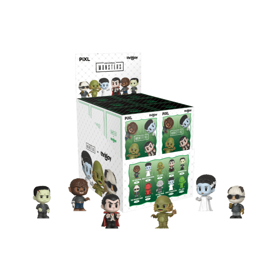 Universal Monsters - Universal Monsters PIXL Vinyl Figure Assortment (Display of 12)