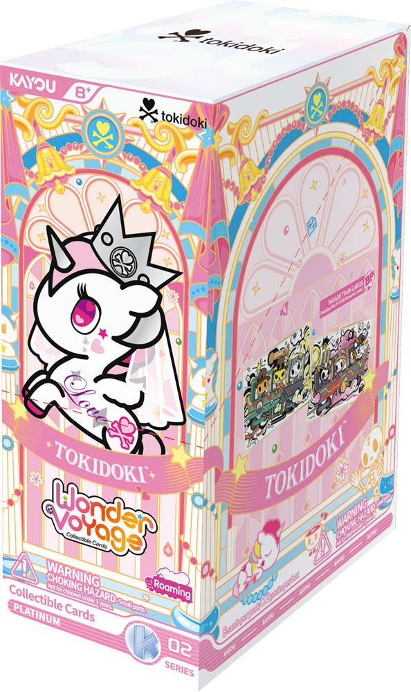 Kayou Tokidoki Wonder Voyage Collectible Trading Cards Roaming Edition Foil Series 2 Booster Box
