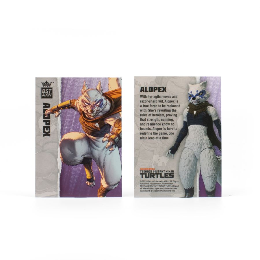 Teenage Mutant Ninja Turtles (comics) - Alopex 5" BST AXN BST AXN Action Figure (Wave 2)