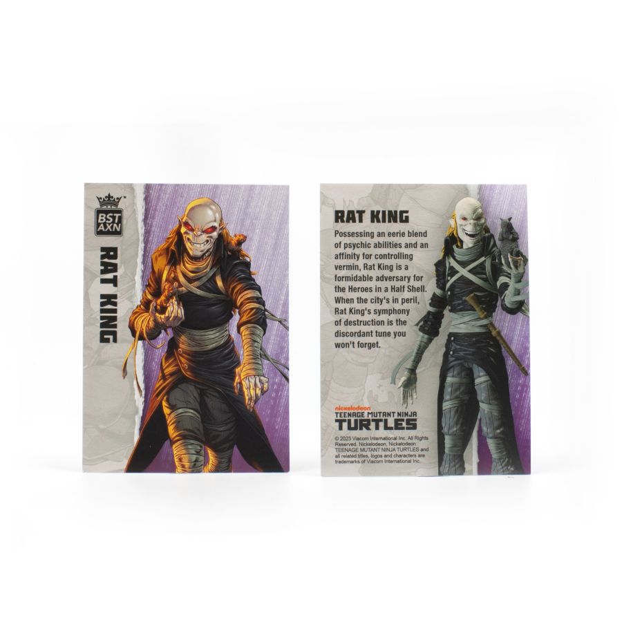 Teenage Mutant Ninja Turtles (comics) - Rat King (Glow) 5" BST AXN Action Figure (Wave 2)