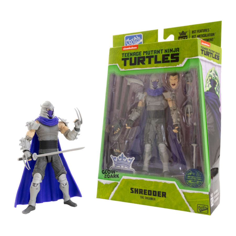 Teenage Mutant Ninja Turtles - Shredder "The Dreamer" BST AXN 1:15 Scale Glow Action Figure