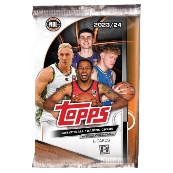 TOPPS 2023-2024 NBL Basketball Cards Hobby Pack