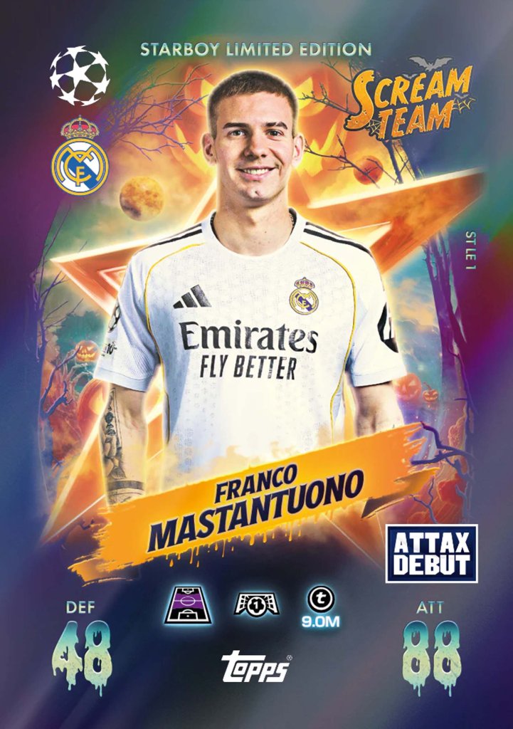 Topps UCC Match Attax 2025/2026 Edition Eco Hanger Box - Scream Team
