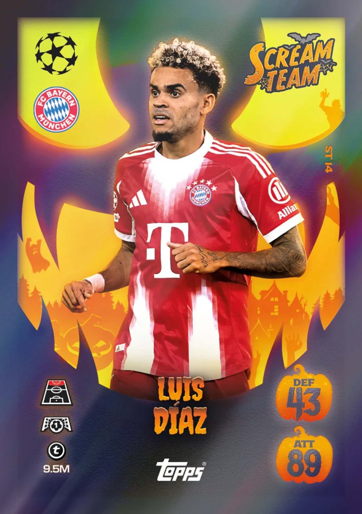 Topps UCC Match Attax 2025/2026 Edition Eco Hanger Box - Scream Team
