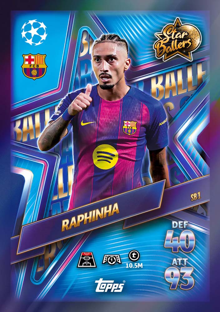 Topps UCC Match Attax Champions League 2025/2026 Edition ECO Hanger Box (Star Ballers)