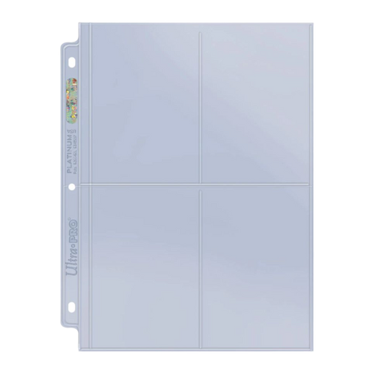 Ultra Pro - 4 Pocket Pages 3.5x5.25 (Loose)
