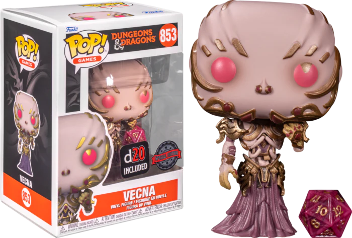 Dungeons & Dragons - Vecna Metallic Pop! Vinyl & Dice #853