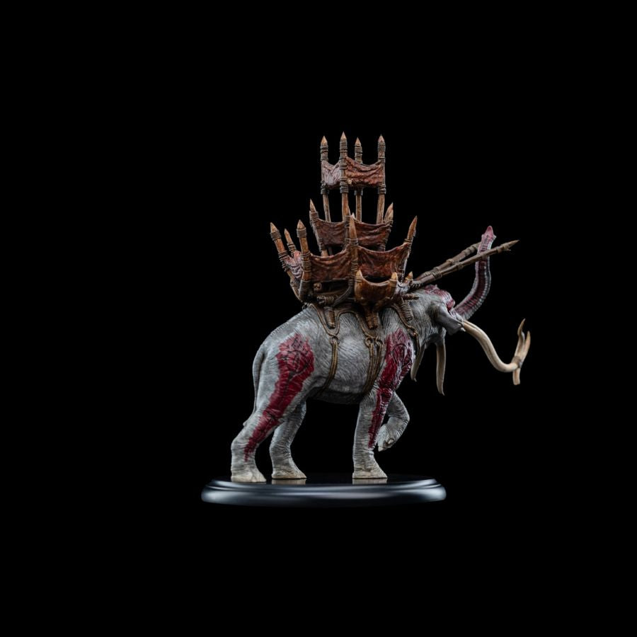 The Lord of the Rings - Mumak in Battle Minature Statue