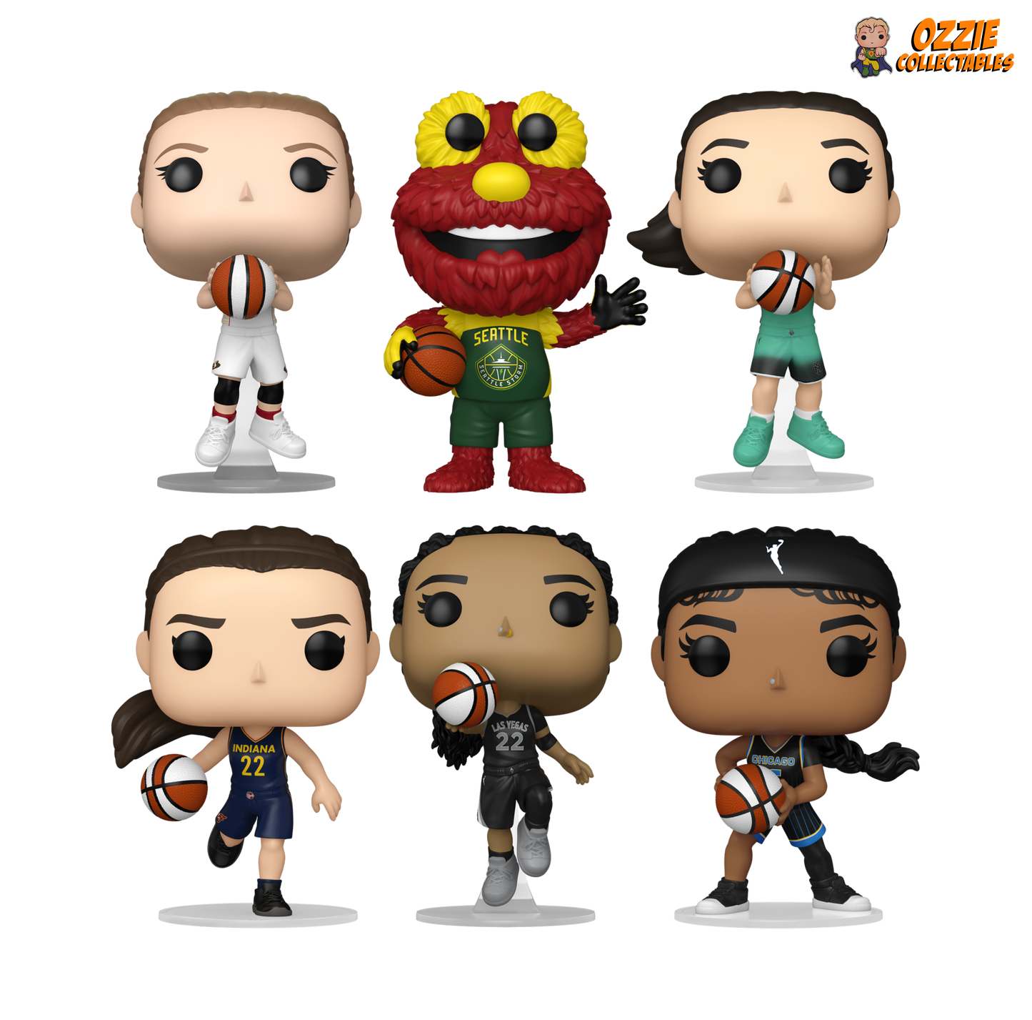 WNBA Bundle - 6 POP! Vinyls