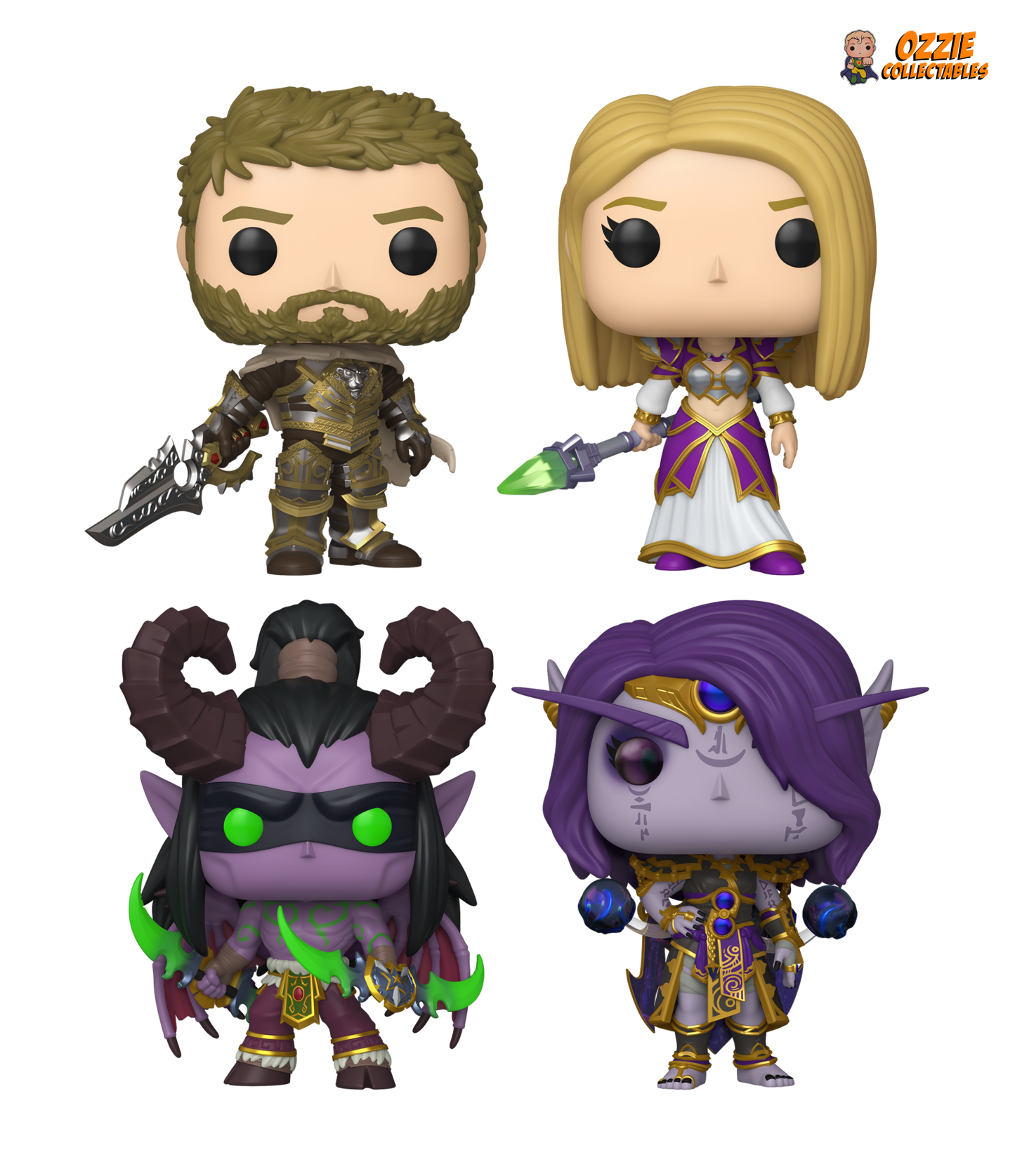 World of Warcraft Bundle - 4 POP! Vinyls