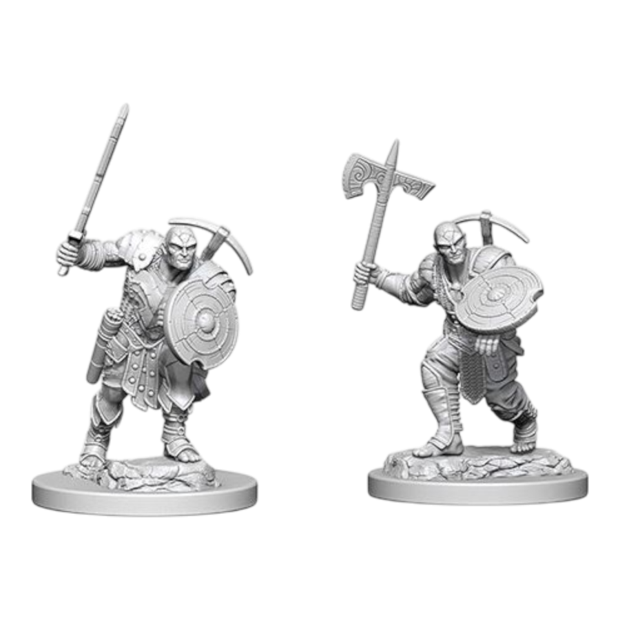 Dungeons & Dragons - Nolzur's Marvelous Unpainted Minis: Earth Genasi Male Fighter