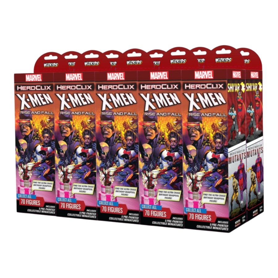 Heroclix - X-Men Rise & Fall Booster (Brick of 10)