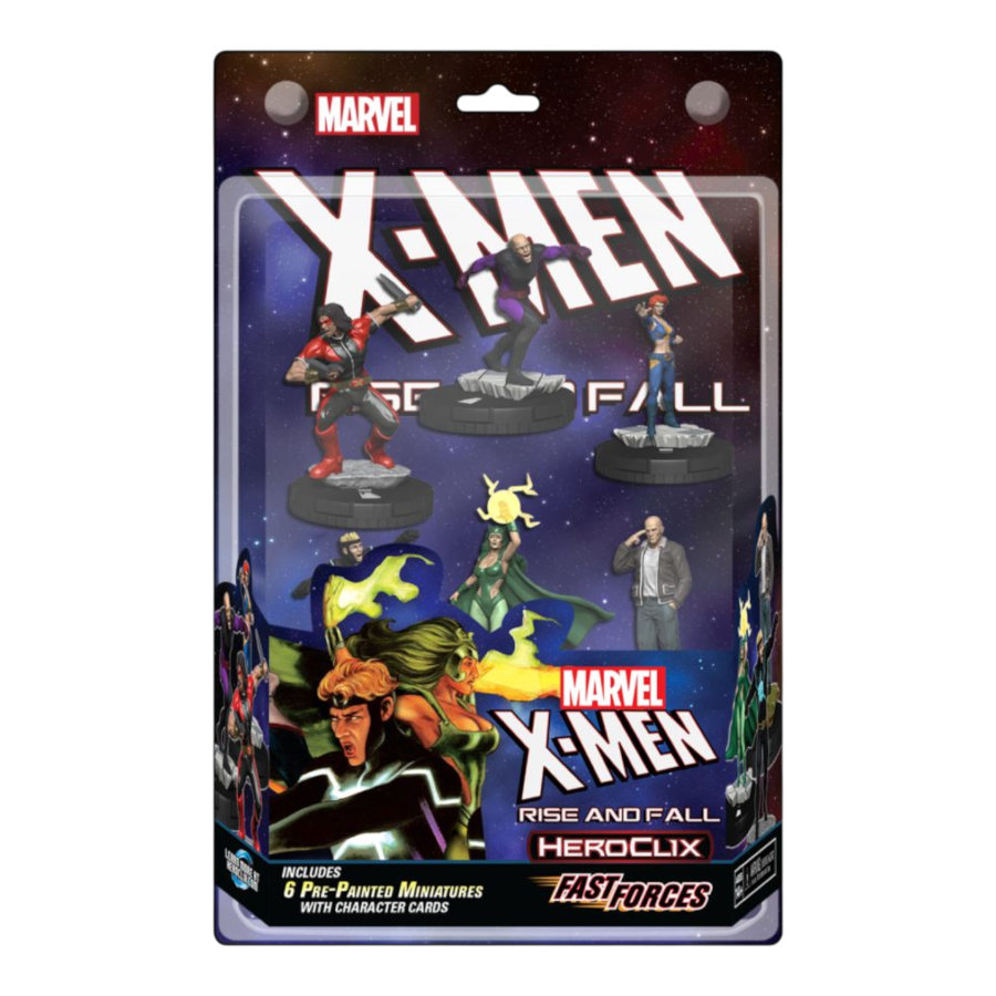 Heroclix - X-Men Rise & Fall Fast Forces 6-pack