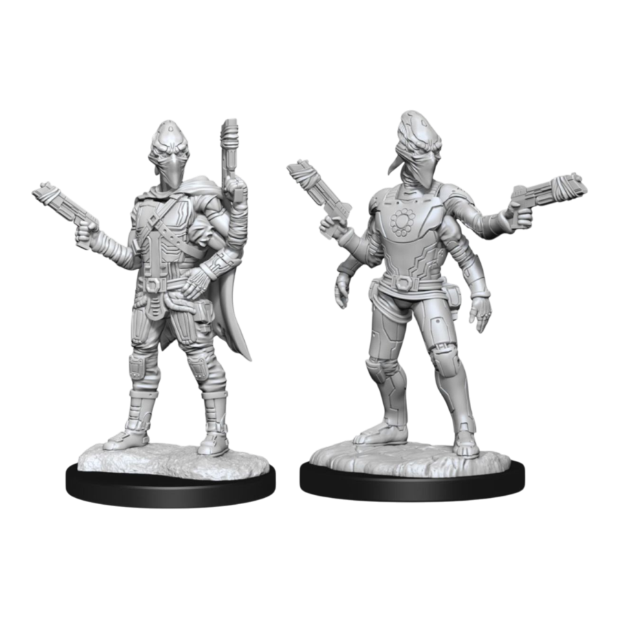 Starfinder - Deep Cuts Unpainted Miniatures: Kasatha Operative