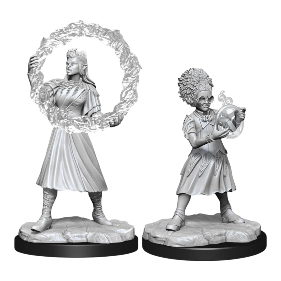 Magic the Gathering - Unpainted Miniatures: Rootha & Zimone