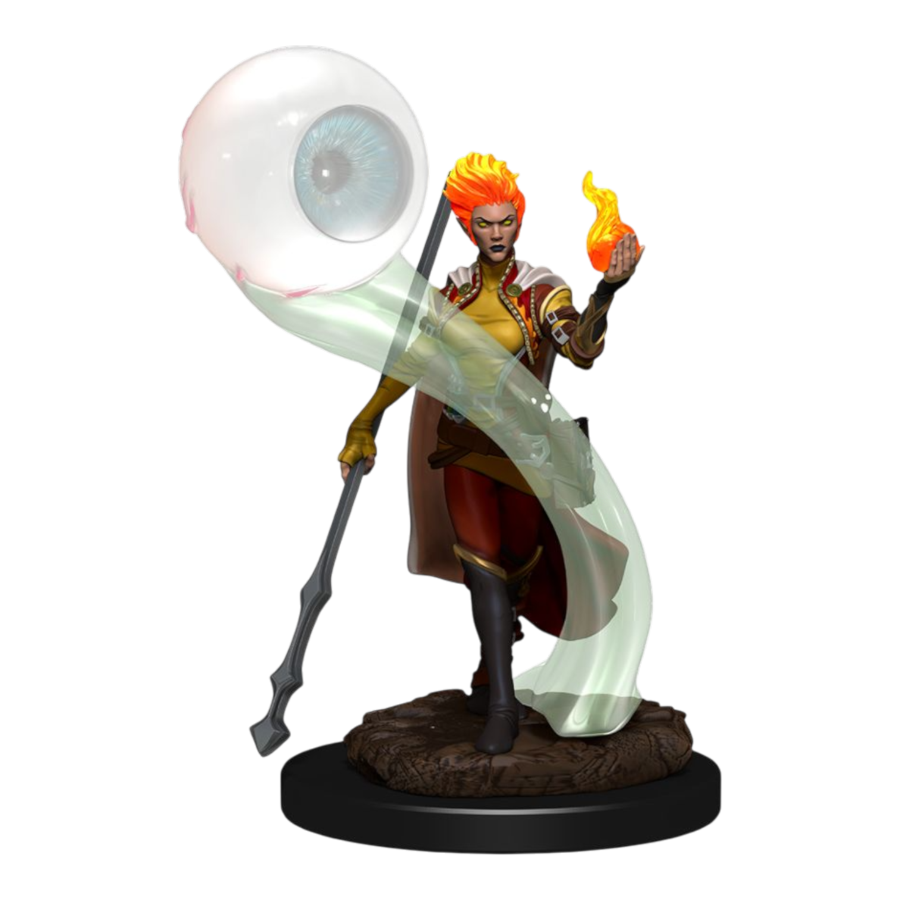 Dungeons & Dragons - Icons of the Realms Fire Genesi Wizard Female Premium Figure