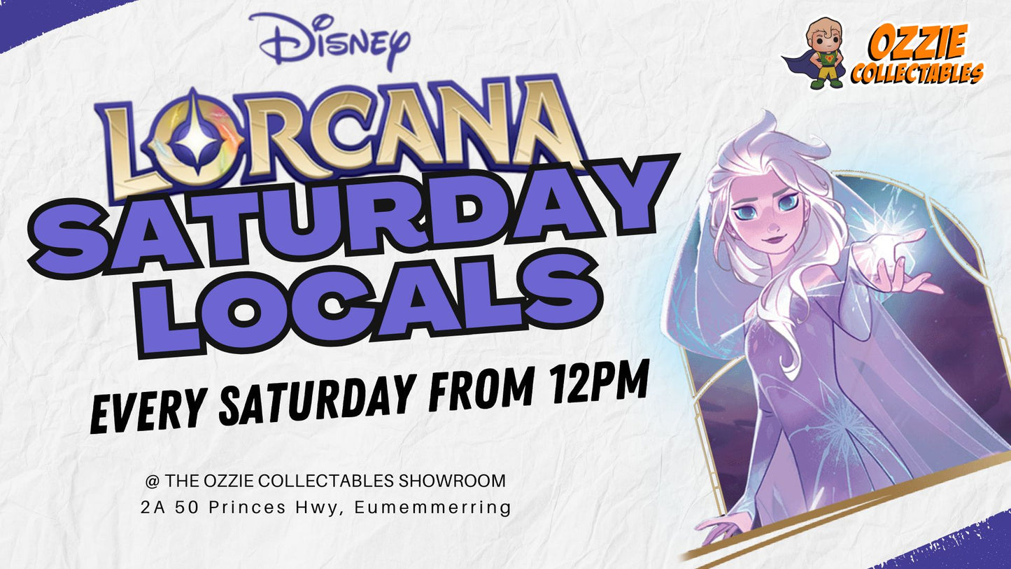 Disney Lorcana Locals Saturday 12pm